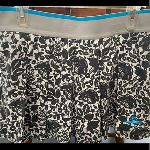 Adidas Stella McCarthy gray/white/blue tennis skirt